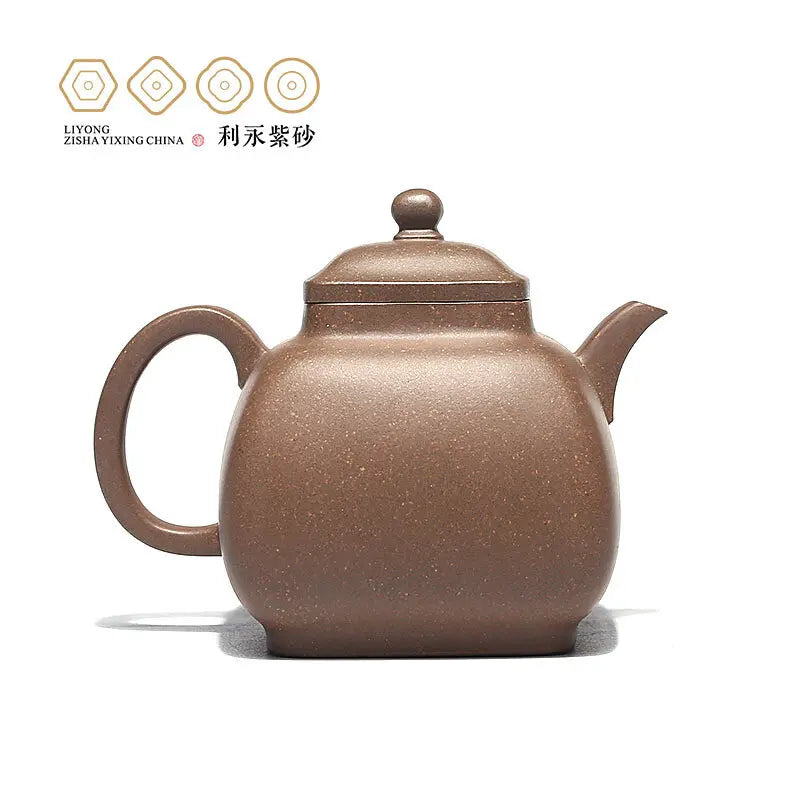 Centennial Liyong Purple Clay Pot Yixing Famous Pure Handmade Raw Ore Small Red Mud Green Segment Mud Three-Life Stone Previous