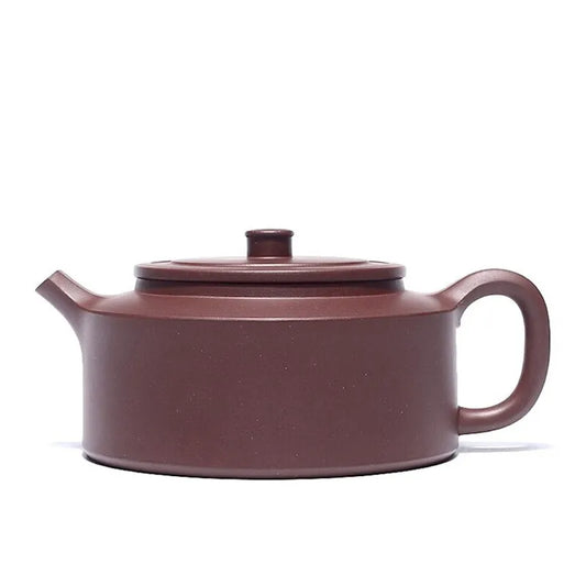 Centennial Liyong Yixing Famous Feng Juan Pure Handmade Teapot Raw Ore Purple Clay Zhou Pan Tea Pot Kung Fu Tea Set Teapot 350cc