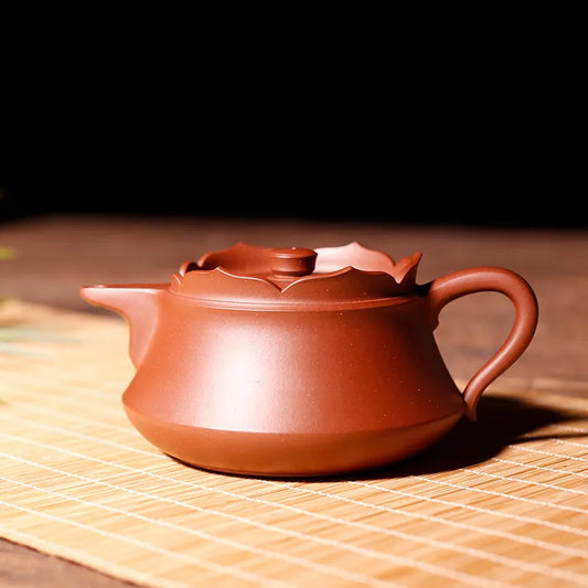 Centennial Liyong Yixing Famous Master Zhou Yuanchun Handmade Purple Clay Pot Raw Ore Kung Fu Tea Set Teapot Monk Hat Pot Zhou Y
