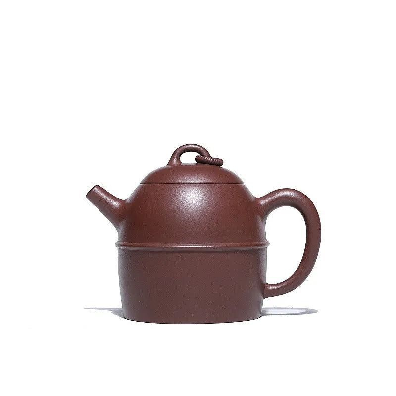 Centennial Liyong Yixing Famous Miao Shufen Pure Handmade Purple Clay Pot Raw Ore Purple Clay String Top Qin Zhong Pot Kung Fu T