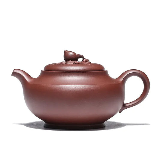 Centennial Liyong Yixing Famous Pure Handmade Purple Clay Pot Raw Ore Bottom Trough Clear Bowl Peach Pot Kung Fu Tea Set Teapot