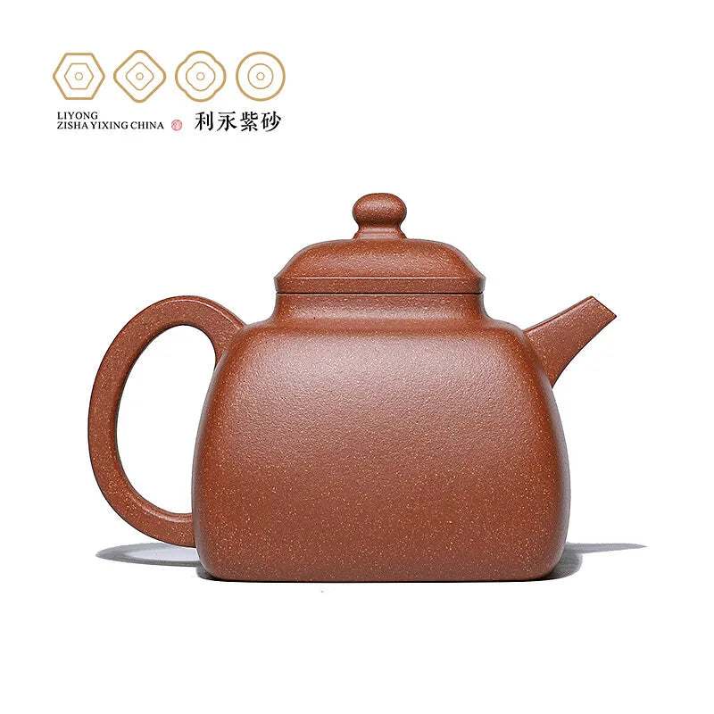 Centennial Liyong Yixing Famous Pure Handmade Purple Clay Pot Raw Ore Descending Slope Mud Supreme Calm Pot Kung Fu Tea Set Teap