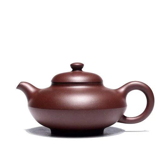 Centennial Liyong Yixing Famous Pure Handmade Purple Clay Pot Raw Ore Matching Purple Clay Hehuanhu Kung Fu Tea Set Teapot 400cc
