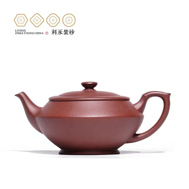 Centennial Liyong Yixing Famous Qian Wenying Pure Handmade Purple Clay Pot Raw Ore Bottom Trough Qing Han Yun Pot Kung Fu Tea Se