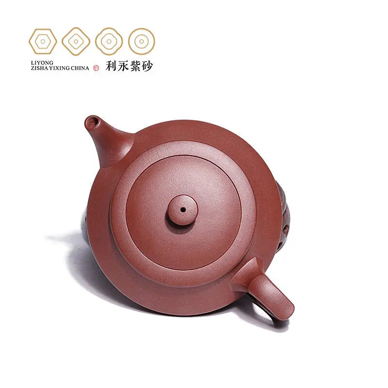 Centennial Liyong Yixing Famous Qian Wenying Pure Handmade Purple Clay Pot Raw Ore Bottom Trough Qing Han Yun Pot Kung Fu Tea Se