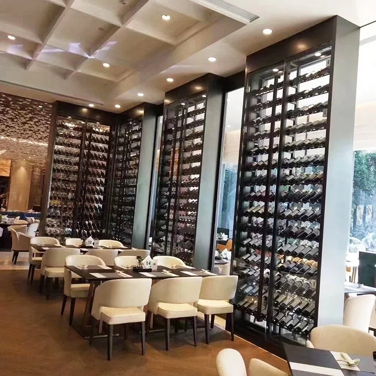 Champagne Refrigerator Gold Stainless Steel Wine Cabinet can Custom Wine Cellar