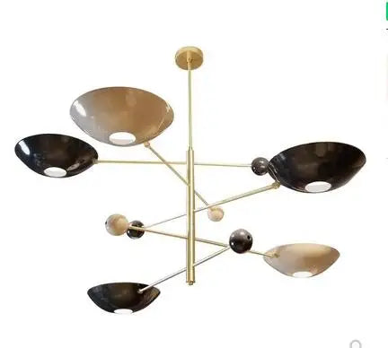 Chandelier post-modern minimalist villa Nordic restaurant studio bedroom creative personality Milan designer chandelier