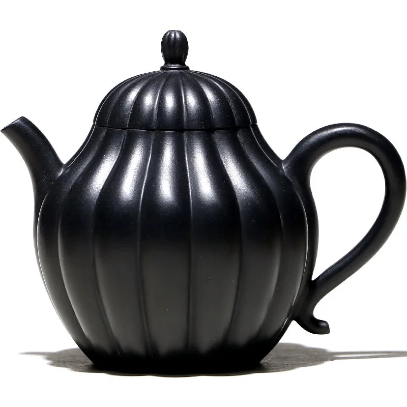 【 Changtao 】 Yixing Purple Sand Pot Tea Fully Handmade Wang Tao Restores Braised Tendon Bag Chrysanthemum Bud 160cc