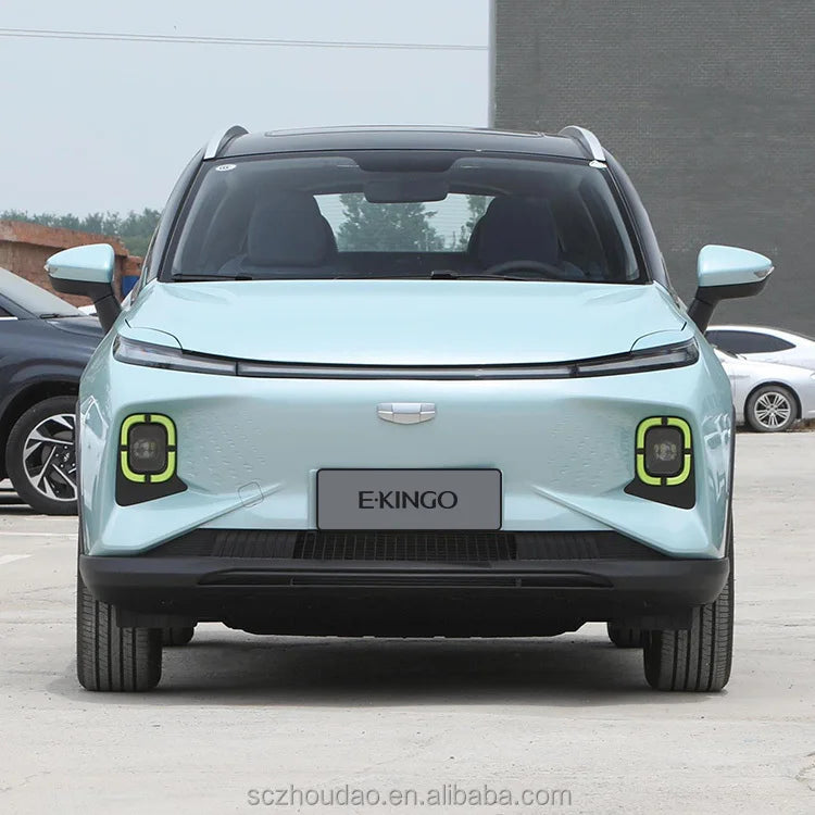 China Geely jihe E Mini ev car small suv vehice cute tiger version 4-seats new energy car for adult 2024