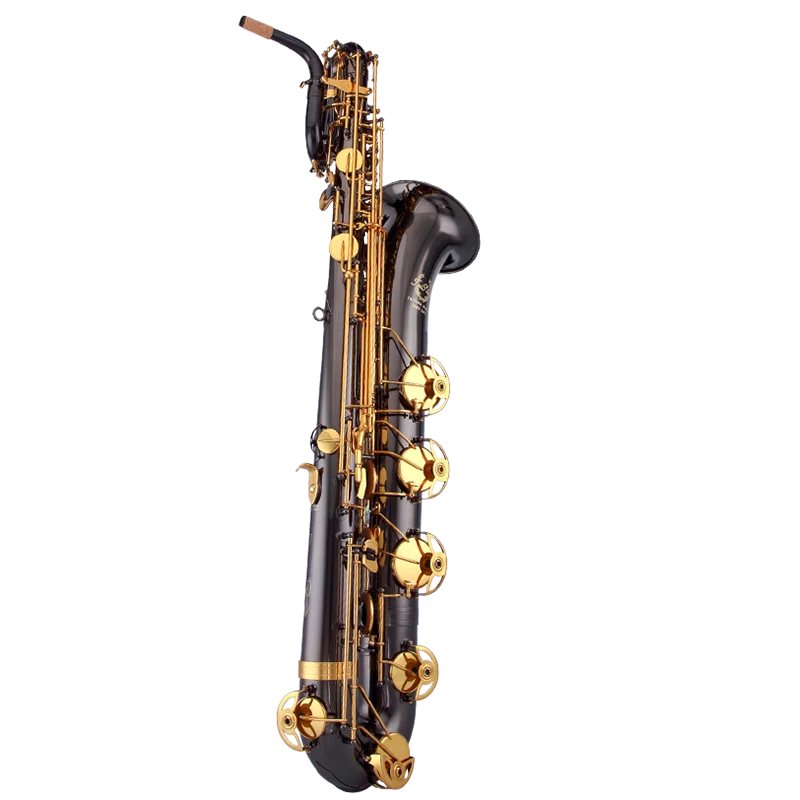 China Professional Black Nickel Baritone Saxophone