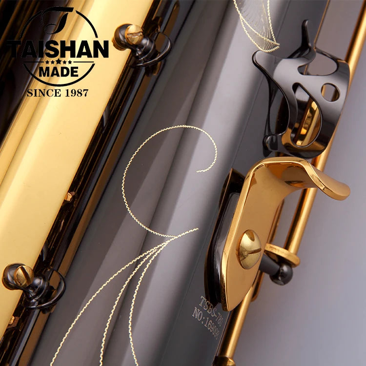 China Professional Black Nickel Baritone Saxophone