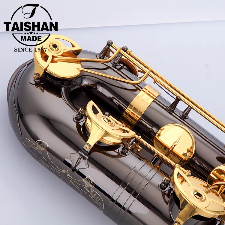 China Professional Black Nickel Baritone Saxophone
