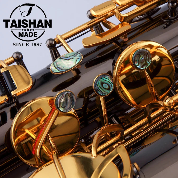 China Professional Black Nickel Baritone Saxophone