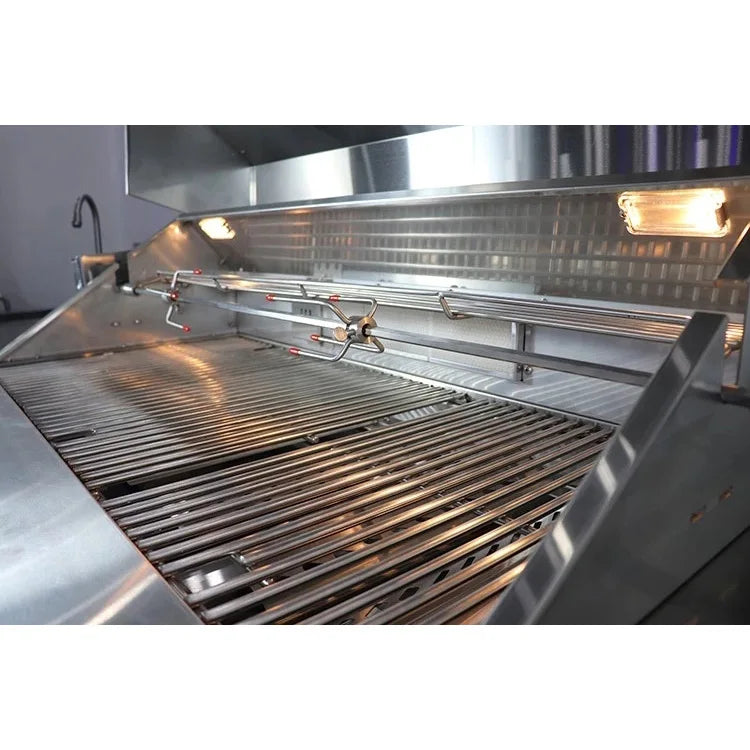 China Supplier Stainless Steel Camping BBQ Outdoor Kitchens Gas Cooking Barbecue Grill