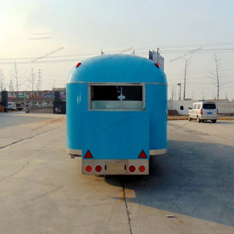 China factory directly exporting food trucks mobile fast food trailer