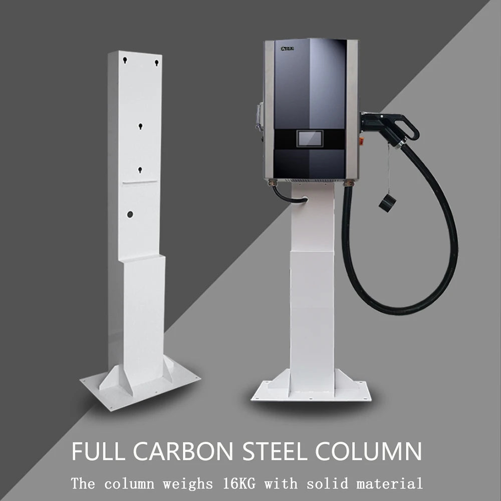 China smart pole evse car level 3 wall mounted 20kw fast ccs chademo dc commercial ev charging station