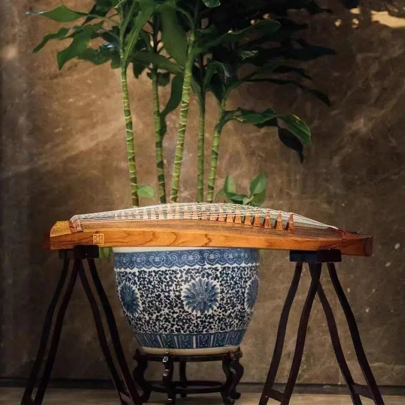 Chinese Classical Portable 1M Guzheng Stage Performance Professional Traditional String Instrument Creative Fish Shaped Guzheng