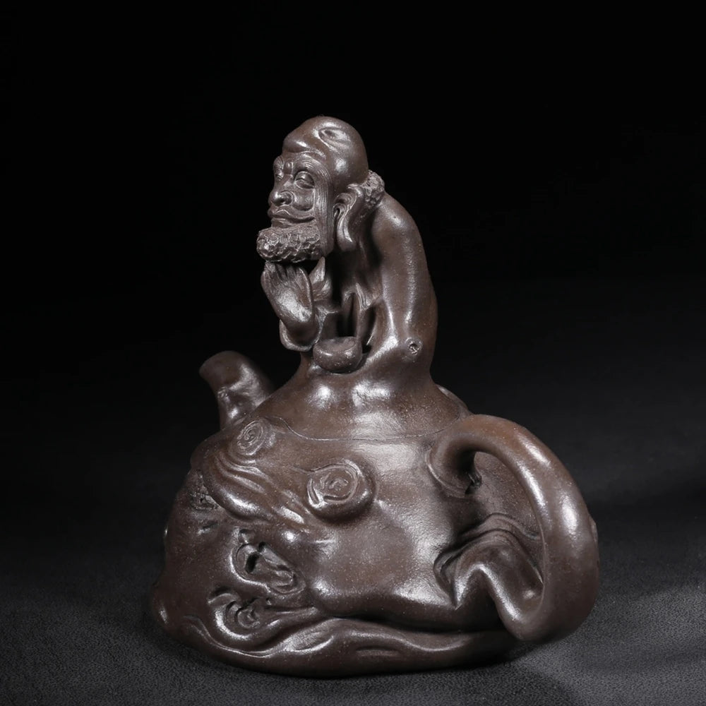 Chinese Yixing Zisha Clay Teapot  Dharma Buddha Pot Youquan 350ml