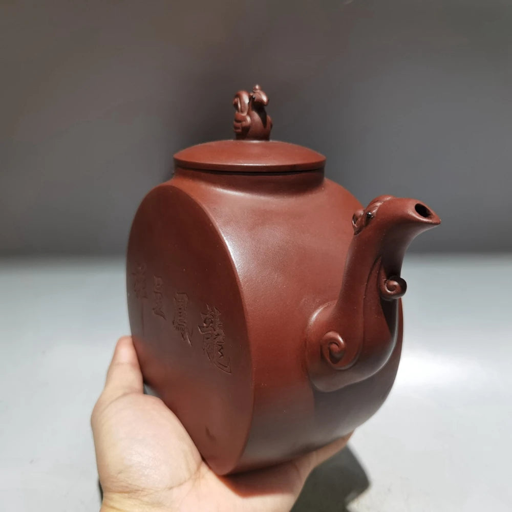 Chinese Yixing Zisha Clay Teapot  Dragon Phoenix Pot Xu Hantang 750ml