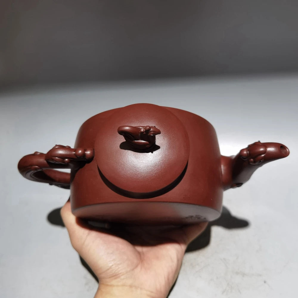 Chinese Yixing Zisha Clay Teapot  Dragon Phoenix Pot Xu Hantang 750ml