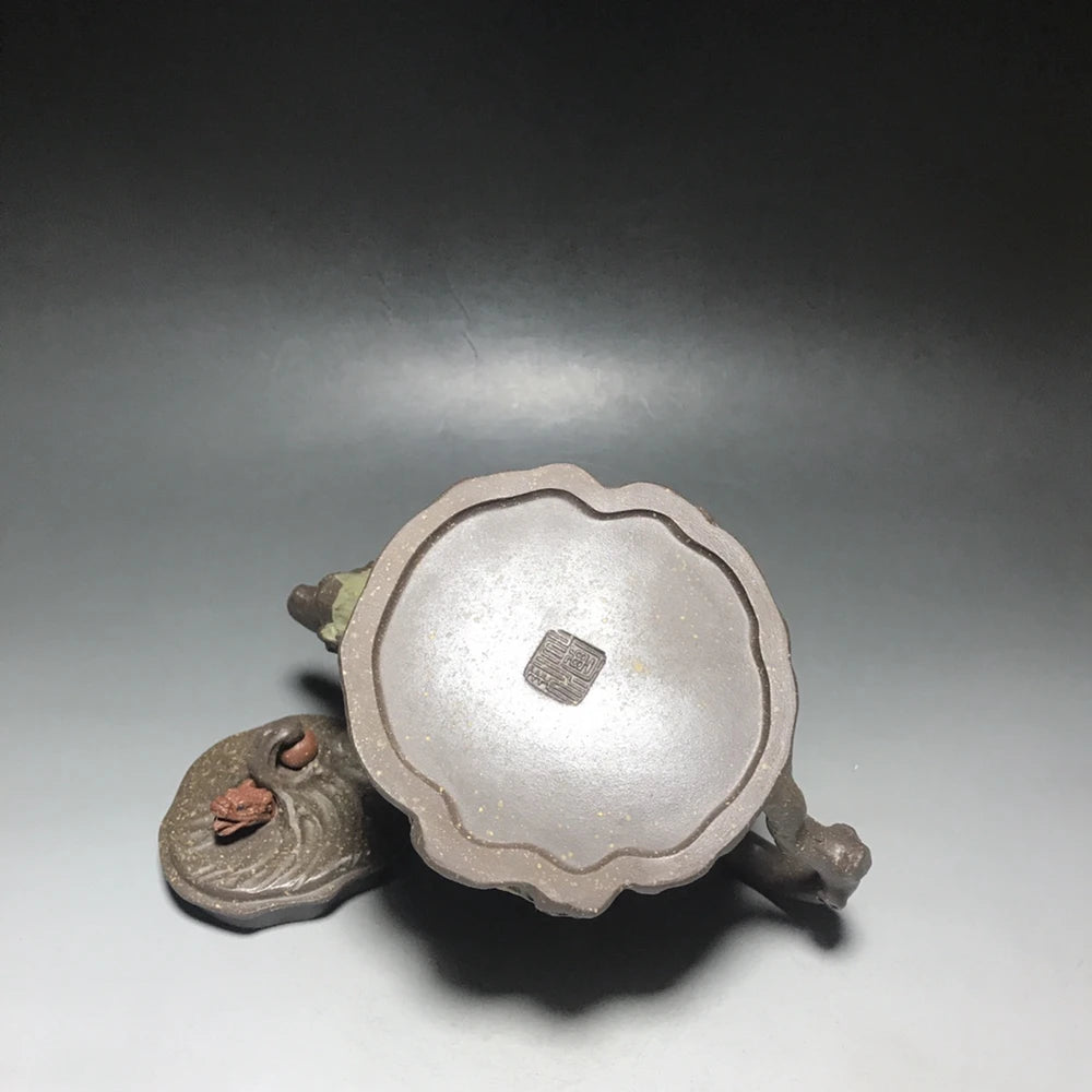 Chinese Yixing Zisha Clay Teapot  Dragon Tiger Pot  Wang Yinxian 500ml