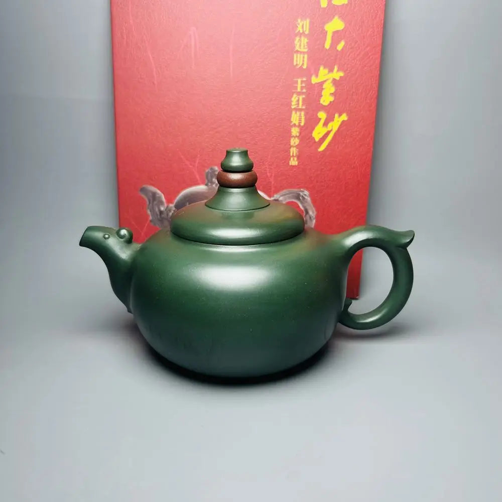 Chinese Yixing Zisha Clay Teapot  Fortune comes and goes Pot Wang Hongjuan 320ml