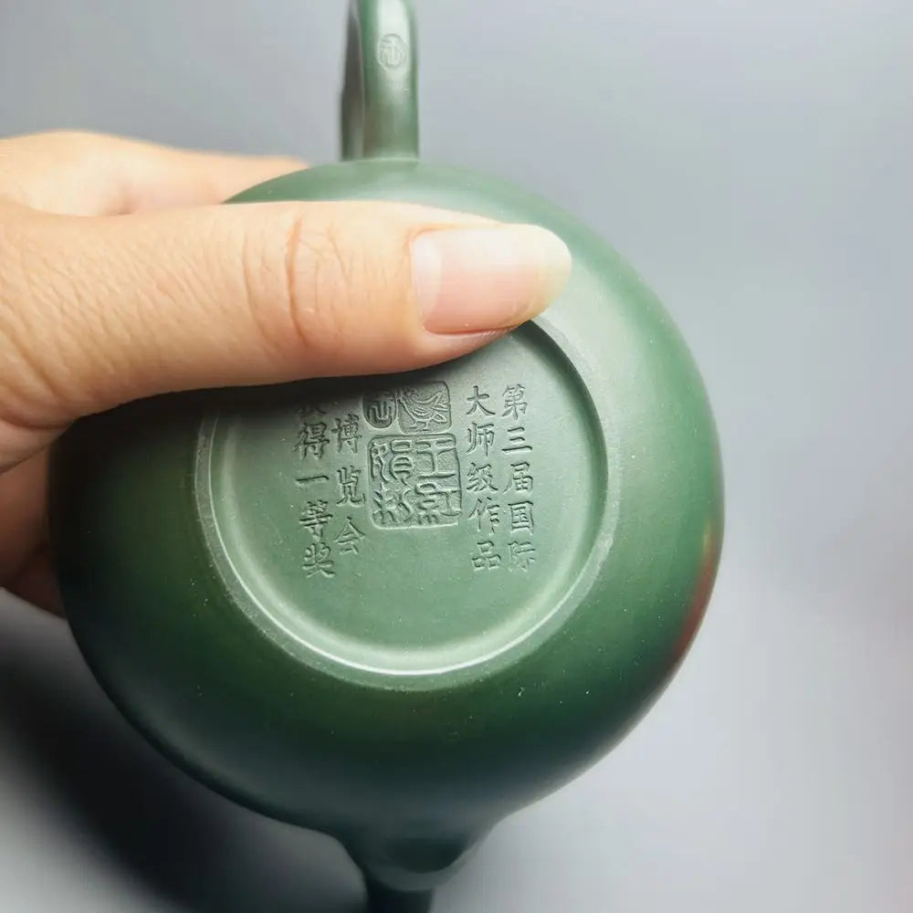 Chinese Yixing Zisha Clay Teapot  Fortune comes and goes Pot Wang Hongjuan 320ml