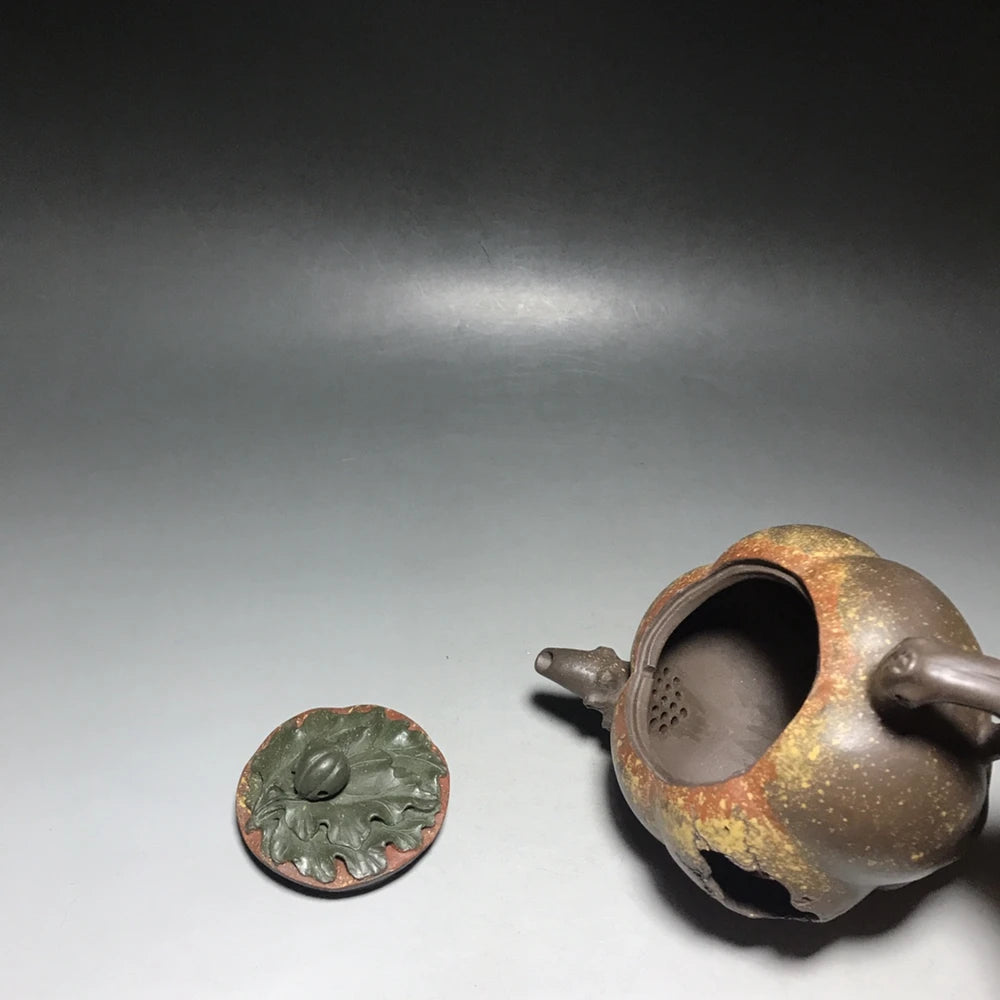 Chinese Yixing Zisha Clay Teapot  Fugua Wudao Pot  Wang Yinxian 500ml