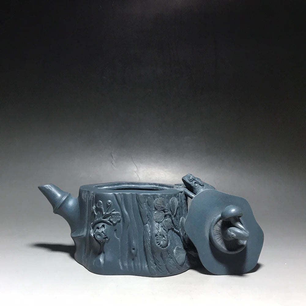 Chinese Yixing Zisha Clay Teapot  Golden Toad Pot Jiang Rong 350ml
