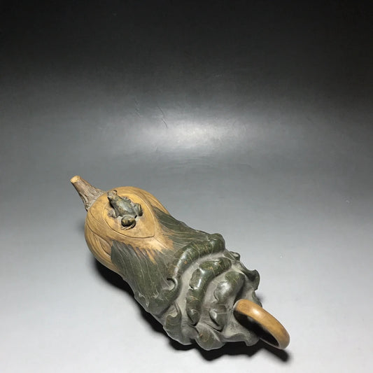 Chinese Yixing Zisha Clay Teapot  Guagua Lai Cai Pot  Jiang Rong 500ml