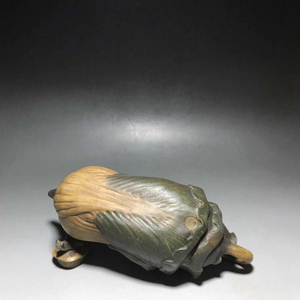 Chinese Yixing Zisha Clay Teapot  Guagua Lai Cai Pot  Jiang Rong 500ml