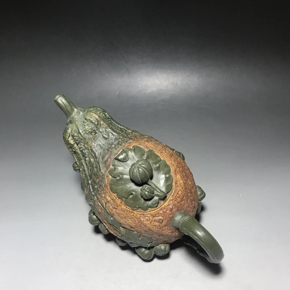 Chinese Yixing Zisha Clay Teapot  Guagua Laicai Pot  Wang Yinxian 450ml