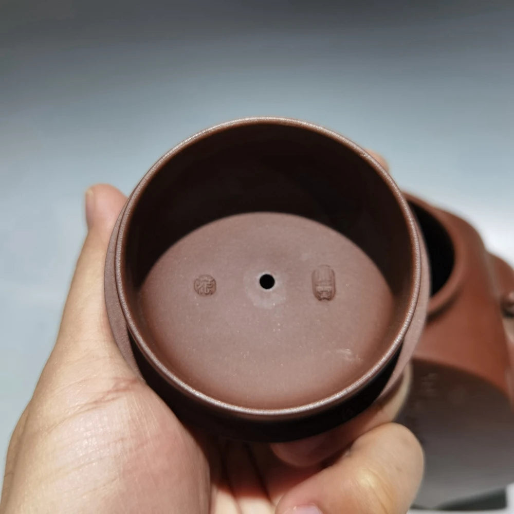 Chinese Yixing Zisha Clay Teapot  Hidden Dragon Pot Fan Xiaolan 680ml