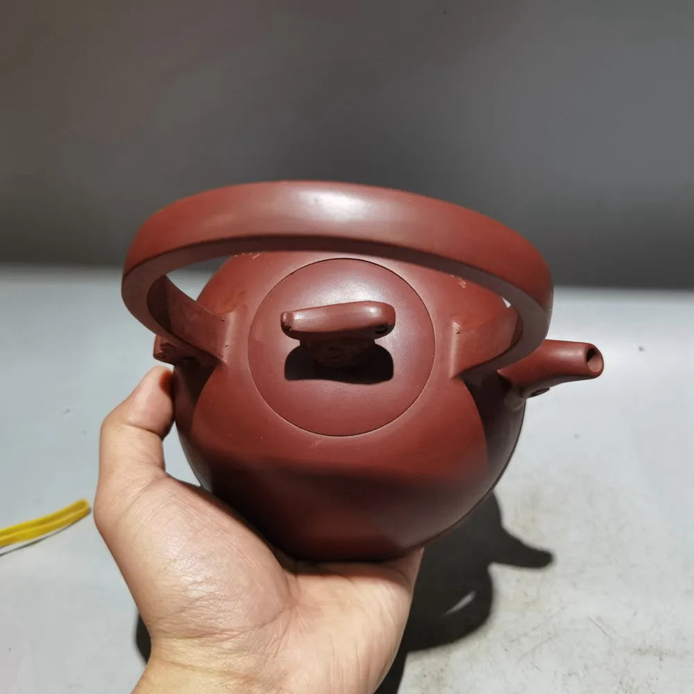 Chinese Yixing Zisha Clay Teapot  Jade Rabbit Lifting Beam Pot Bao Zhiqiang 260ml