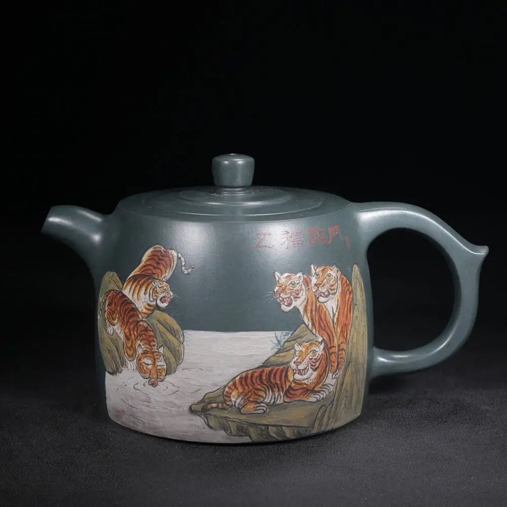 Chinese Yixing Zisha Clay Teapot  Jinglan Pot Zhou Guizhen 780ml