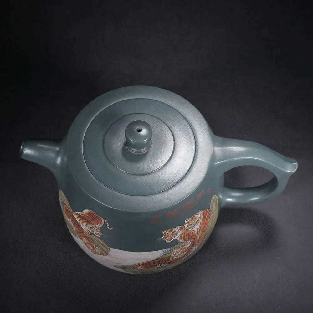 Chinese Yixing Zisha Clay Teapot  Jinglan Pot Zhou Guizhen 780ml