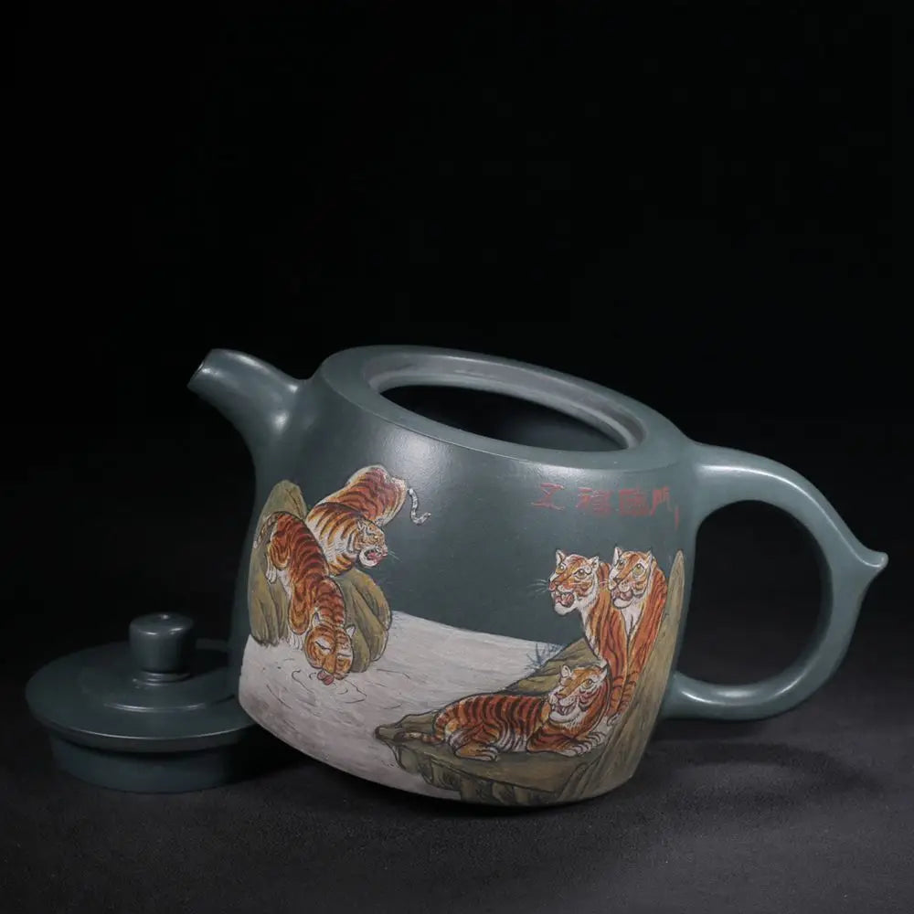 Chinese Yixing Zisha Clay Teapot  Jinglan Pot Zhou Guizhen 780ml