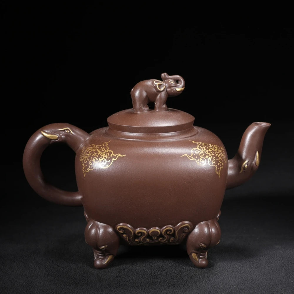 Chinese Yixing Zisha Clay Teapot  Wanxiang Update Pot  Xu Hantang 580ml