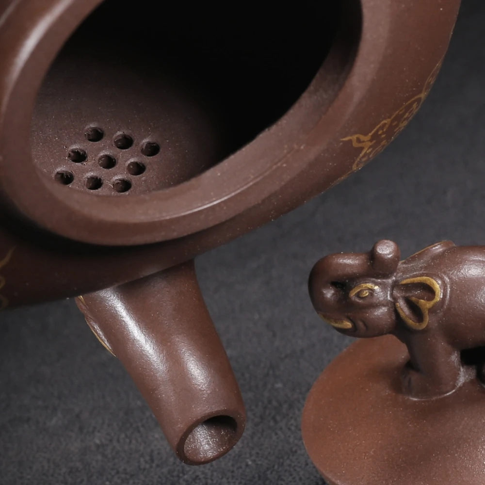 Chinese Yixing Zisha Clay Teapot  Wanxiang Update Pot  Xu Hantang 580ml