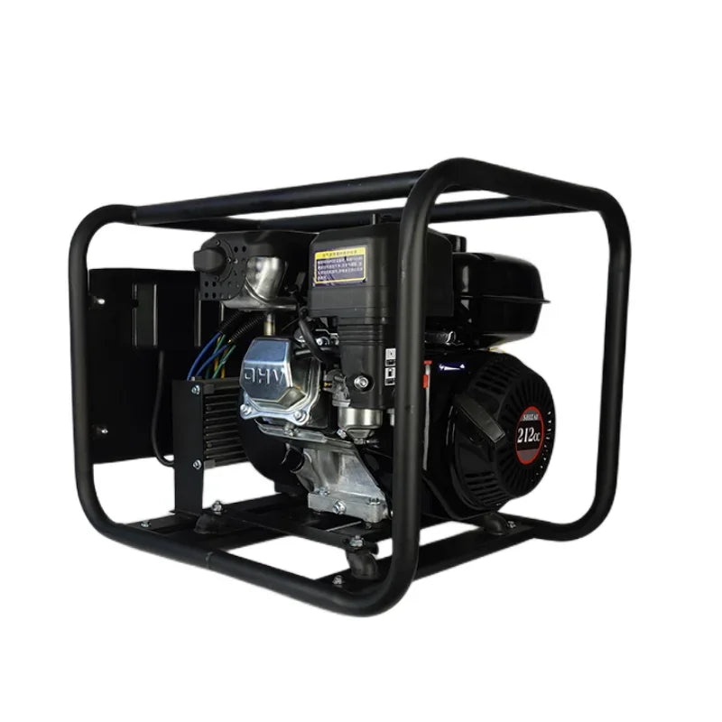 Chinese factory 120A mobile gasoline welding generator with186f engine