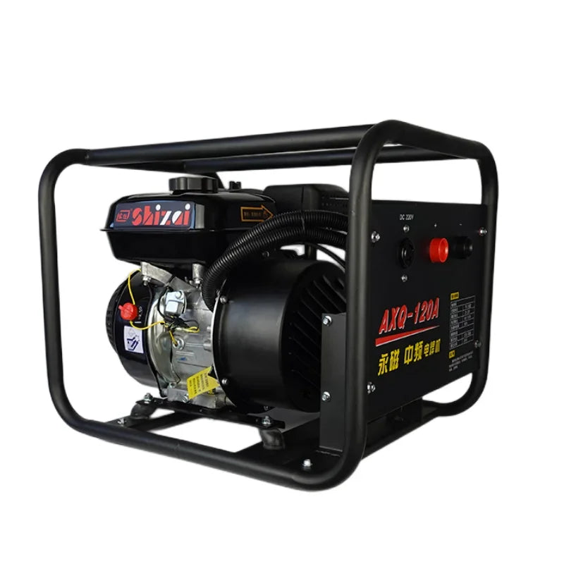 Chinese factory 120A mobile gasoline welding generator with186f engine