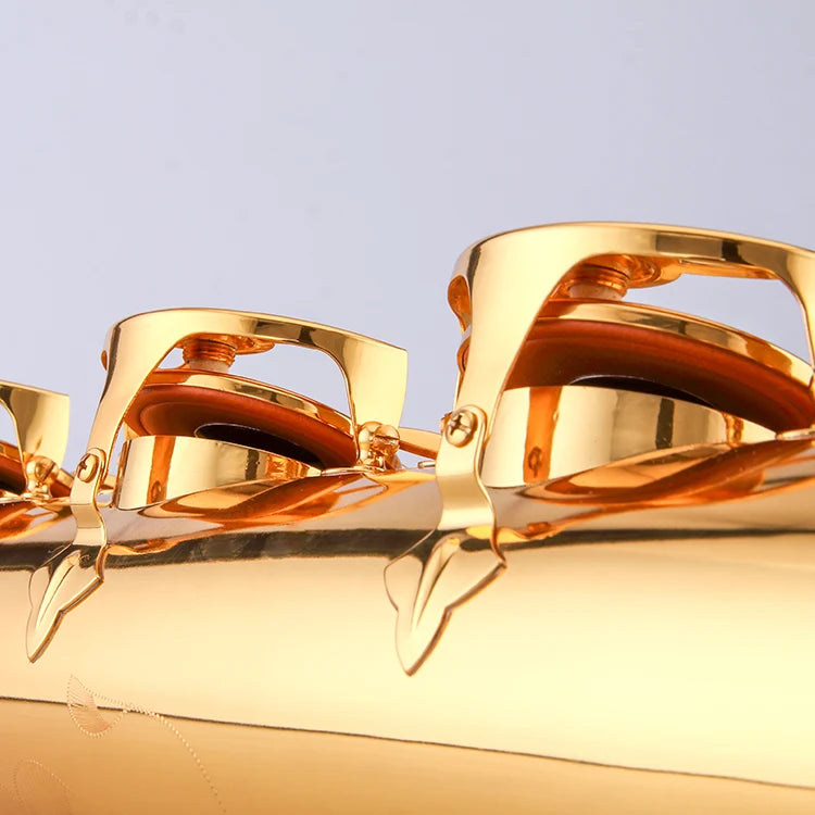 MMOOKA Chinese factory hot sale Low A key Eb tone baritone saxophone bass wind instrument sax