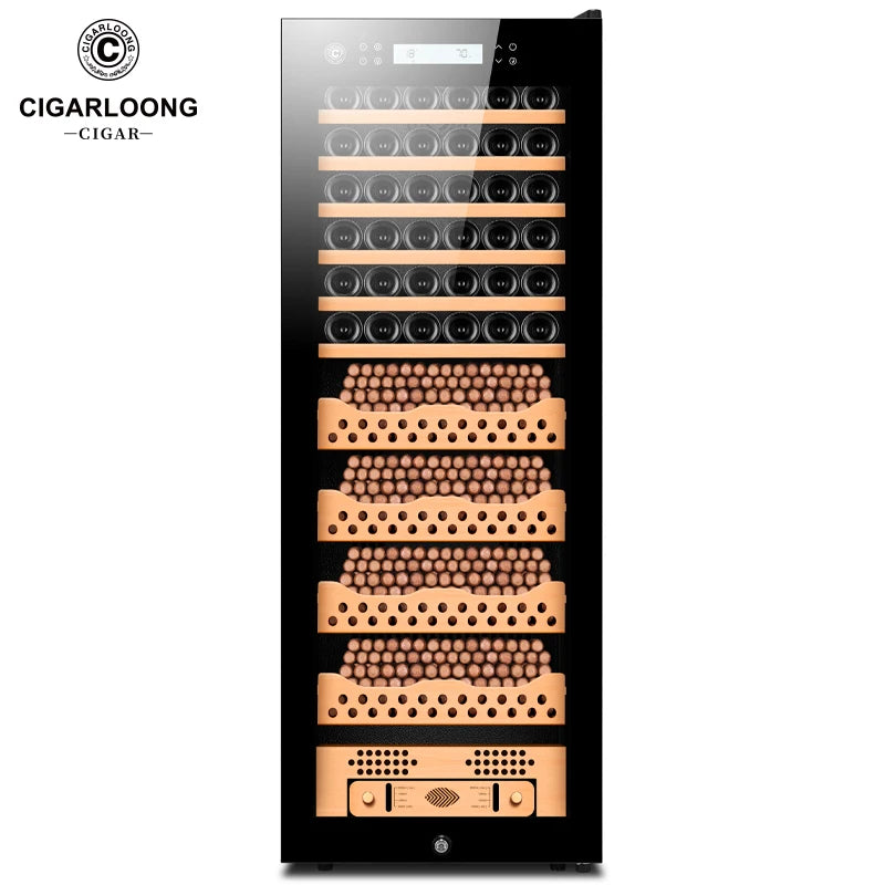 Cigar Humidor Cigar Humidor 2680pcs Cigar Intelligent Wi-F Constant Temperature Humidity Compression Humidor Wine Refrigerator