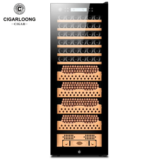 Cigar Humidor Cigar Humidor 2680pcs Cigar Intelligent Wi-F Constant Temperature Humidity Compression Humidor Wine Refrigerator