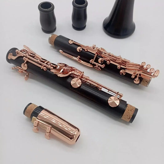 Clarinet Instrument B-flat Rose Gold Key High-end Clarinet Instrument New-