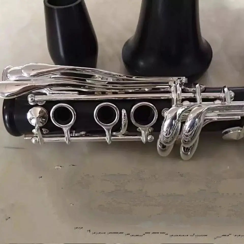 MMOOKA Clarinet Instrument Ebony High-grade Clarinet Instrument 18 Keys 17 Keys