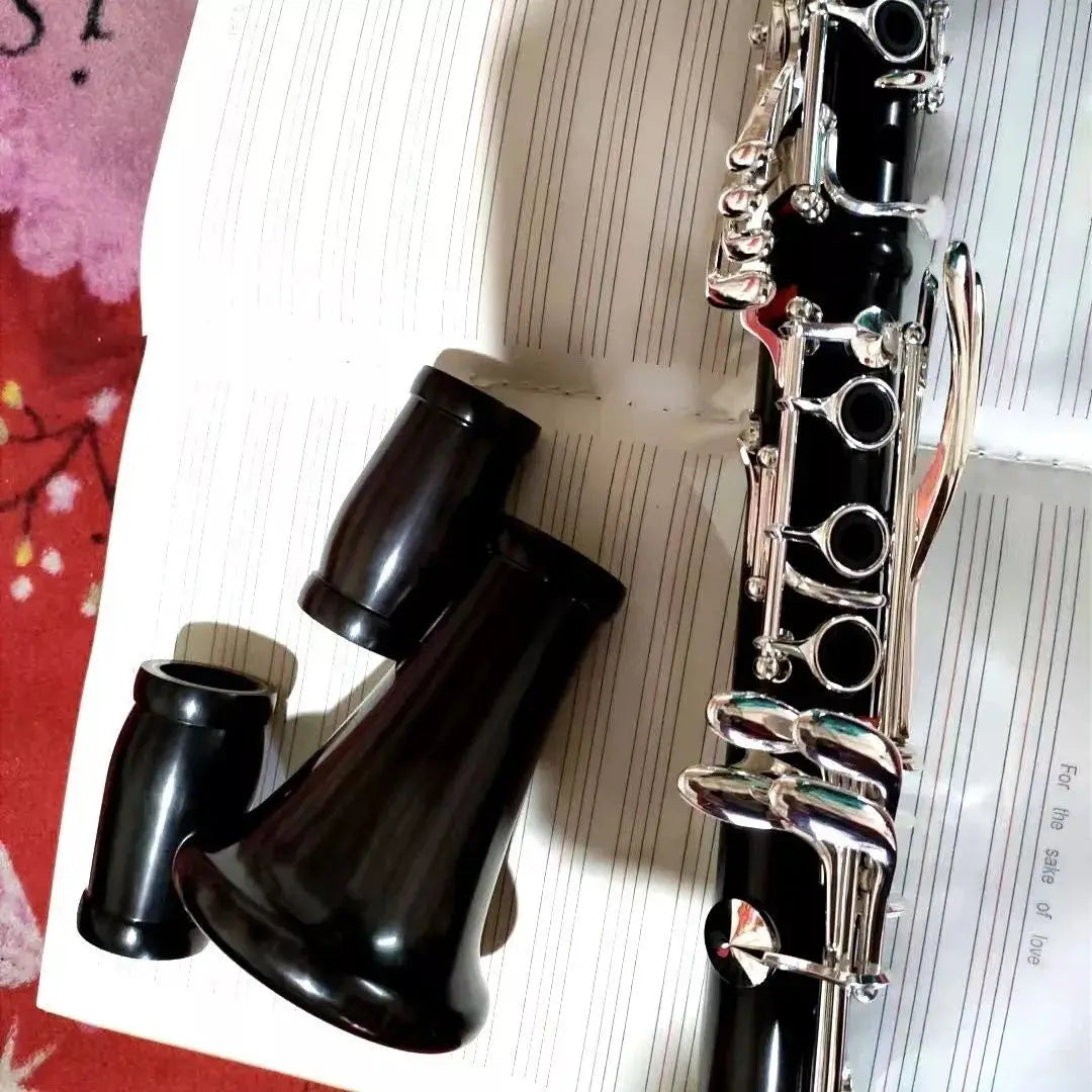 MMOOKA Clarinet Instrument Ebony High-grade Clarinet Instrument 18 Keys 17 Keys