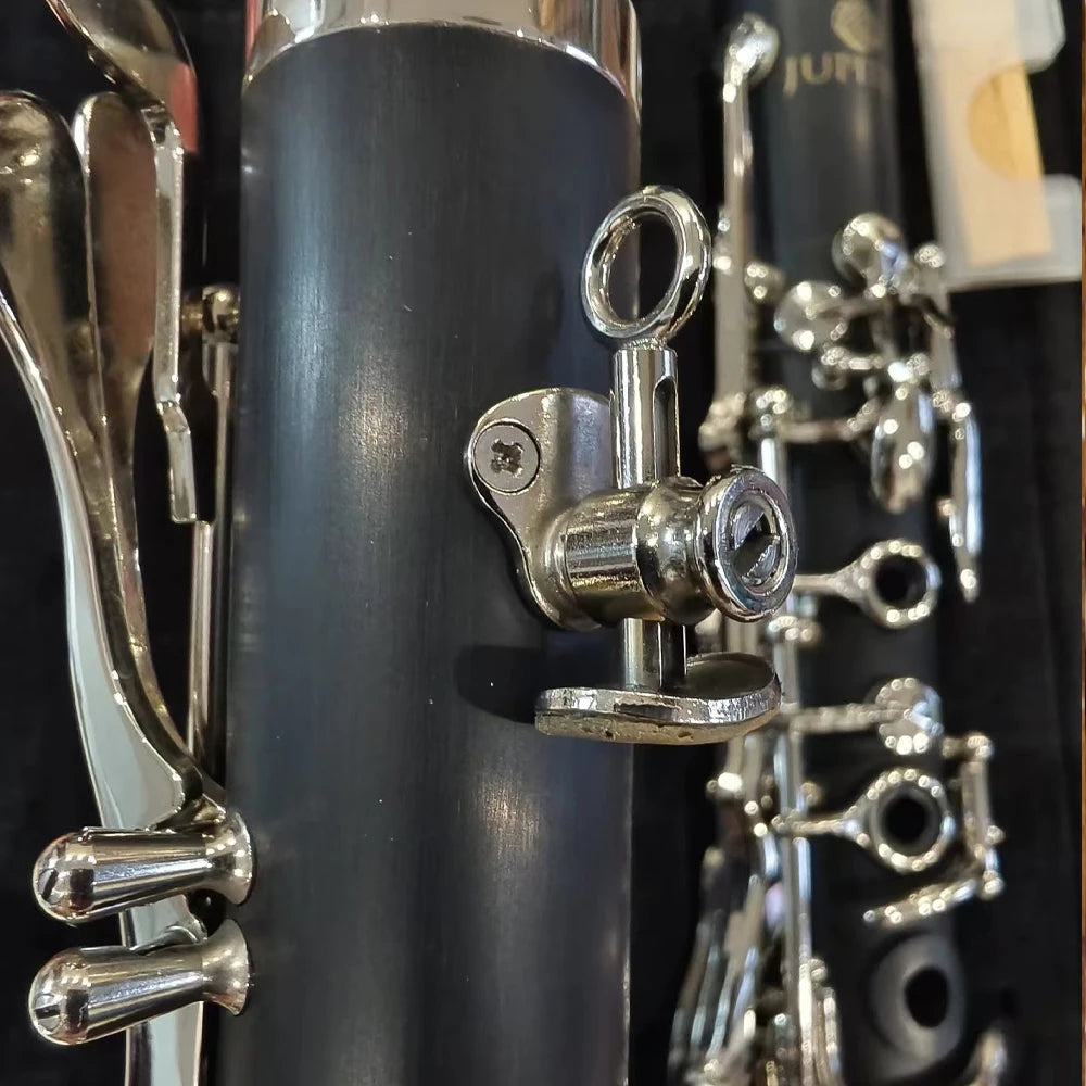Classic Clarinet JCL-700NQ Black B-flat Bakelite Woodwind instrumentos musicales with Accessories Case clarinete madeira