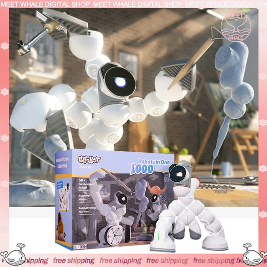 ClicBot Intelligent Master Robot Building Block Programming Robots Intellectual Development Toy Module Robot Set Children's Gift