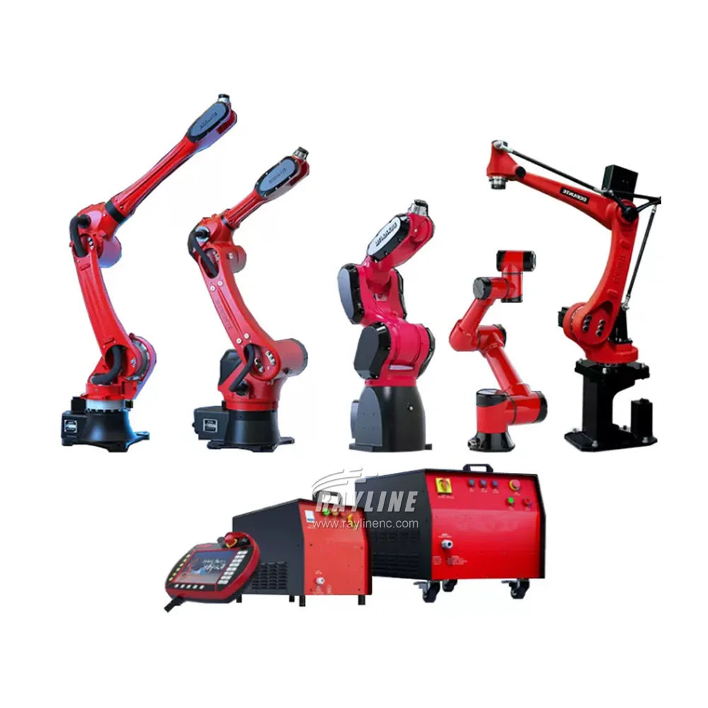 Cnc Industrial Automatic Welding Equipment With Robotic Arm 6 Axis Small Robot Arm Robot 6 Axis Milling Machine